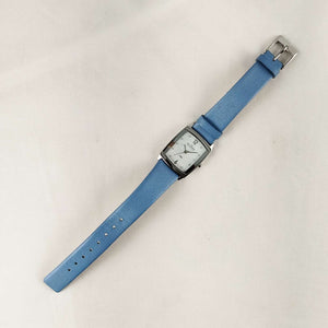 Skagen Watch, Mother of Pearl Dial, Periwinkle Blue Leather Strap