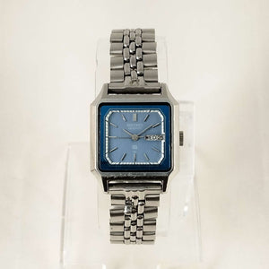 Seiko Watch, Blue and Navy Dial, Bracelet Strap