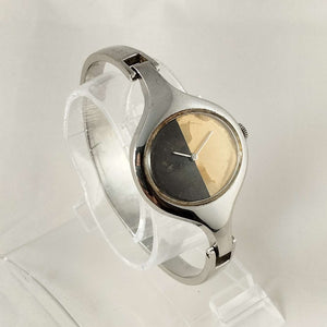 Seiko Watch, Two Tone Dial, Thin Metal Strap