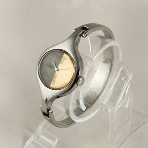 Seiko Watch, Two Tone Dial, Thin Metal Strap