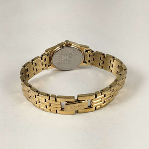 Seiko Petite Watch, Gold Tone, Bracelet Strap