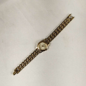 Seiko Petite Watch, Gold Tone, Bracelet Strap