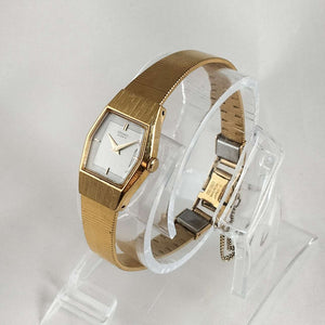 Seiko Petite Watch, Gold Tone, Bracelet Strap