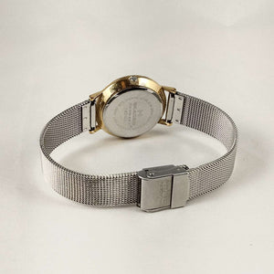 Skagen Watch, Gold Tone Details, Mesh Strap