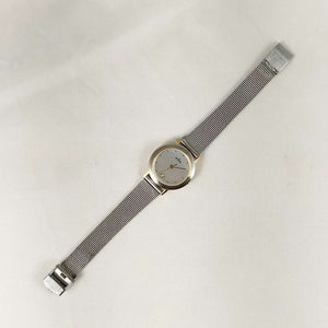 Skagen Watch, Gold Tone Details, Mesh Strap