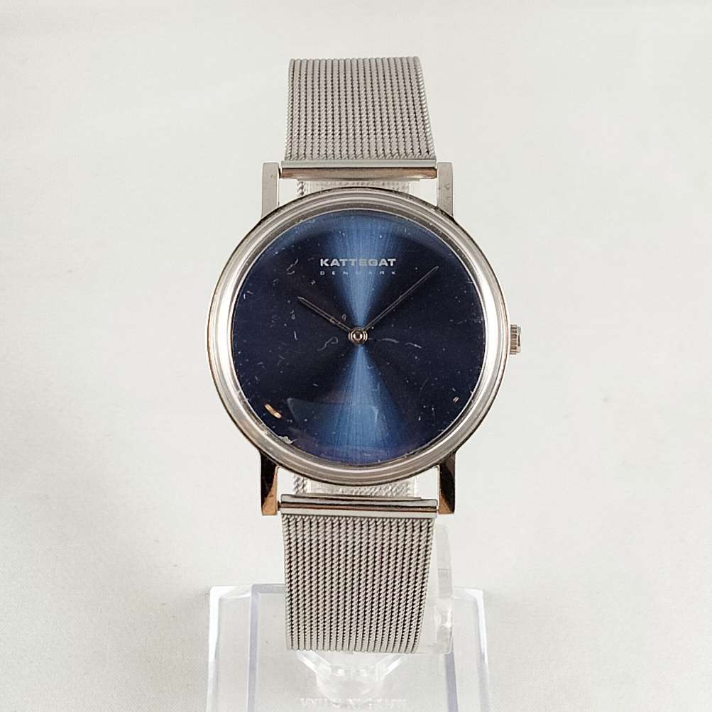 Skagen Oversized Watch, Dark Purple Dial, Mesh Strap