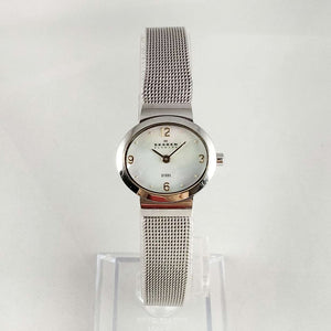 Skagen Watch, Mother of Pearl Dial, Mesh Strap