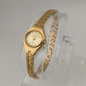 Citizen Petite Quartz Watch, Gold Tone, Oval Dial, Link Strap