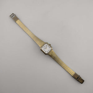 Seiko Women's Gold Tone Watch, White Octagonal Dial, Bracelet Strap 2