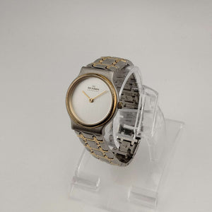 Skagen Unisex Silver and Gold Tone Watch, Circular Dial, Bracelet Strap