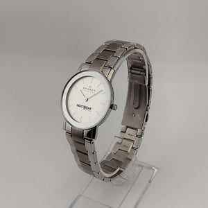 Skagen Men's Silver Tone Watch, Round Dial, Bracelet Strap