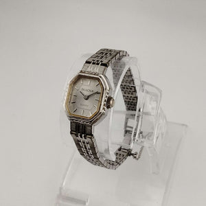 Bulova Women's Silver Tone Quartz Watch, Octagonal Dial, Bracelet Strap