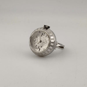 Seiko Silver Tone Watch Ring