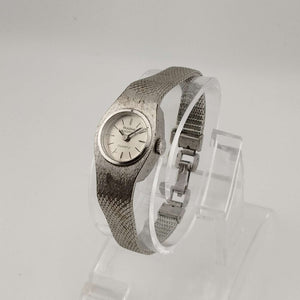 Bulova Women's Accutron Quartz Watch, Silver Tone, Circle Dial, Bracelet Strap