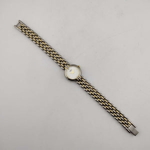 Citizen Mixed Metal Tone Women's Quartz Watch, Circular White Dial, Jewel Detail, Bracelet Strap