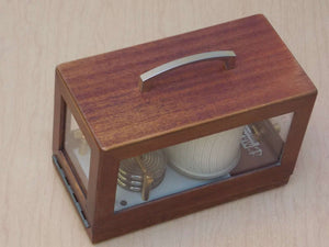 Restored French Maxant Recording Barometer Barograph in Wooden Case