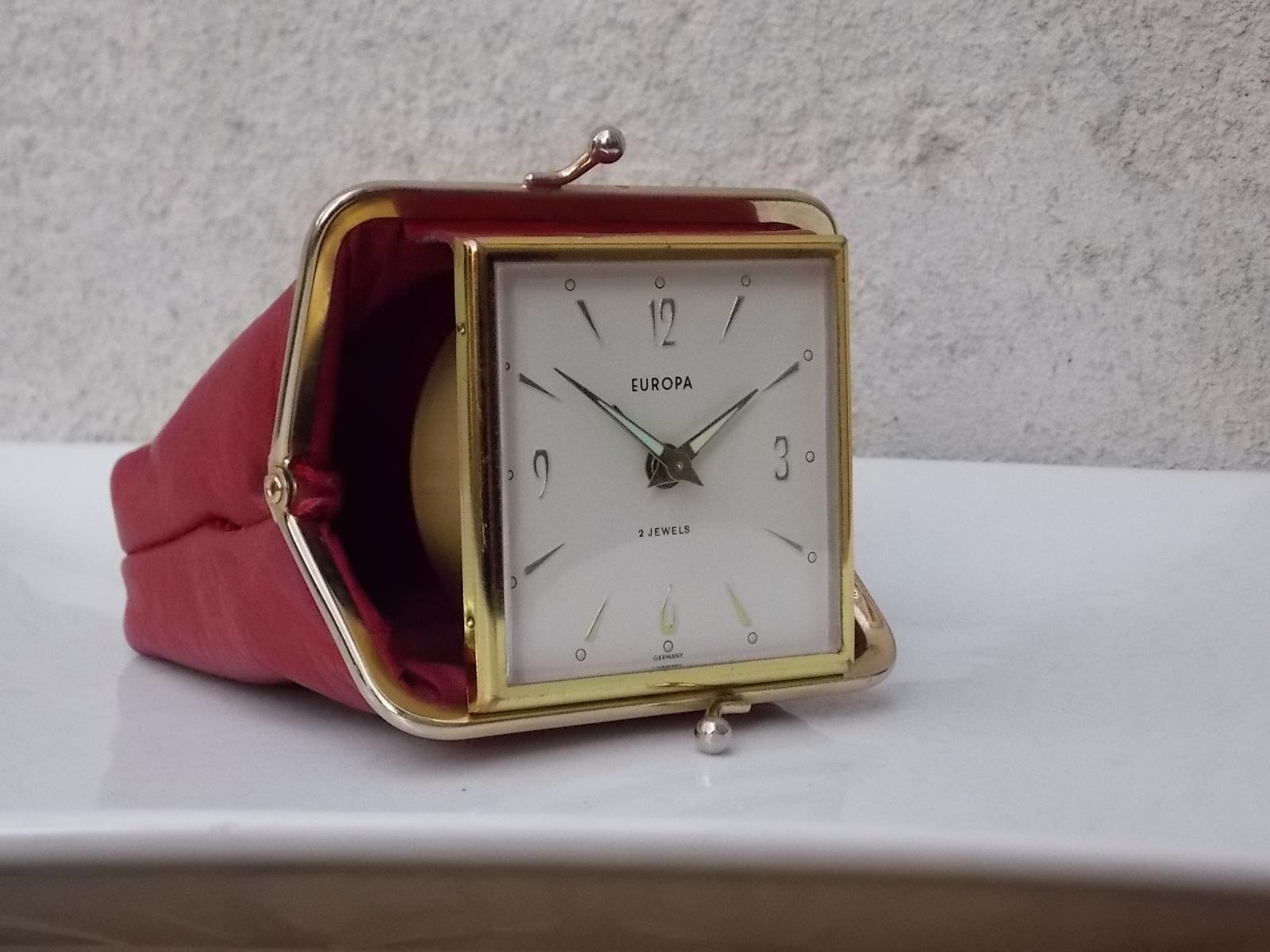 Midcentury Europa Windup Globe Clock outlet (Germany)